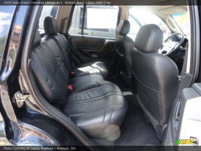 Brilliant Black / Dark Slate Gray 2003 Jeep Grand Cherokee Laredo 4x4