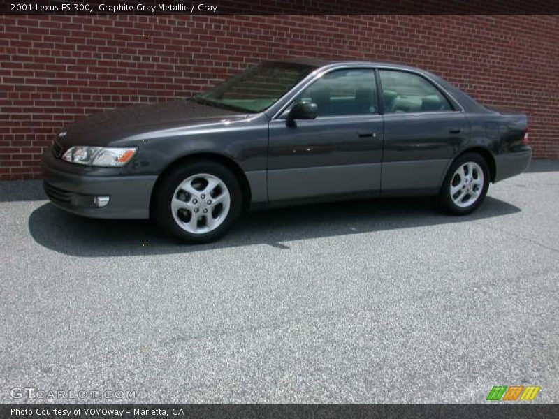 Graphite Gray Metallic / Gray 2001 Lexus ES 300