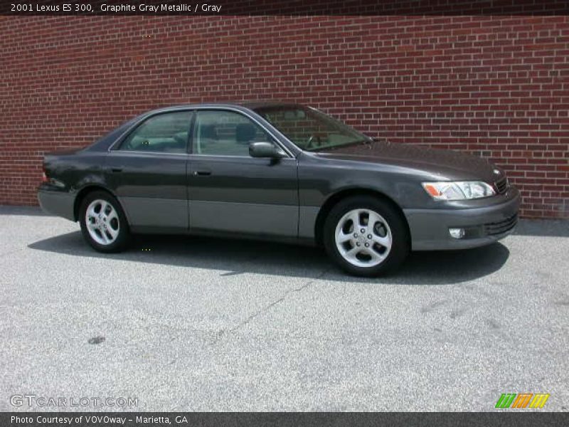 Graphite Gray Metallic / Gray 2001 Lexus ES 300