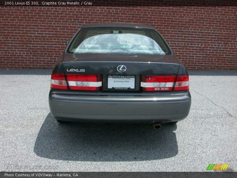 Graphite Gray Metallic / Gray 2001 Lexus ES 300