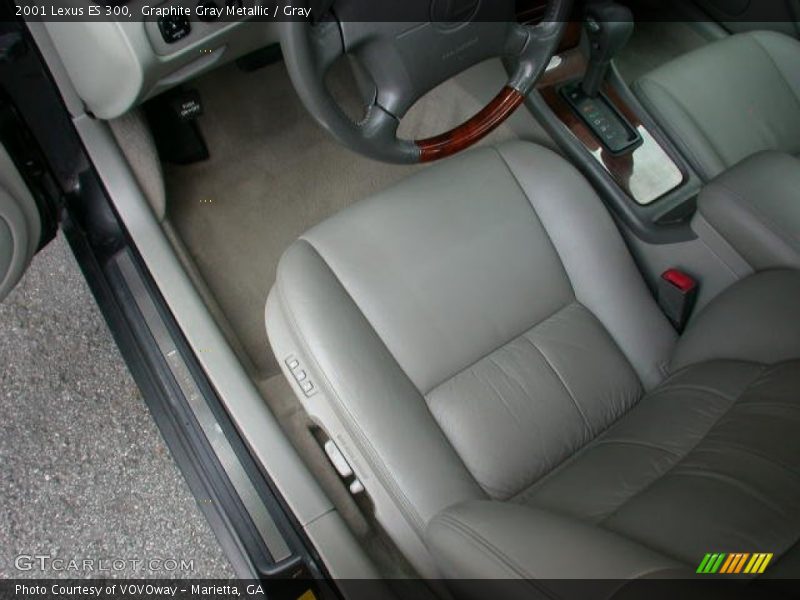Graphite Gray Metallic / Gray 2001 Lexus ES 300