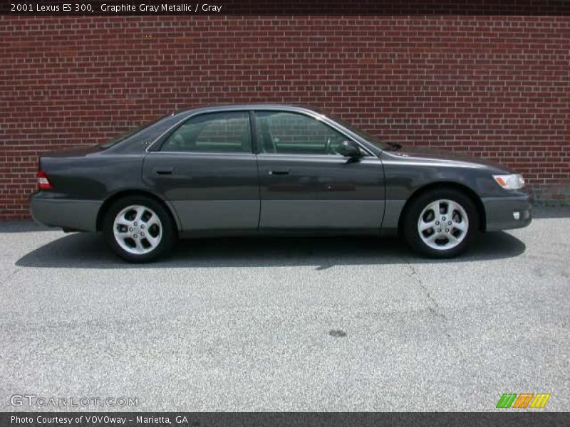 Graphite Gray Metallic / Gray 2001 Lexus ES 300