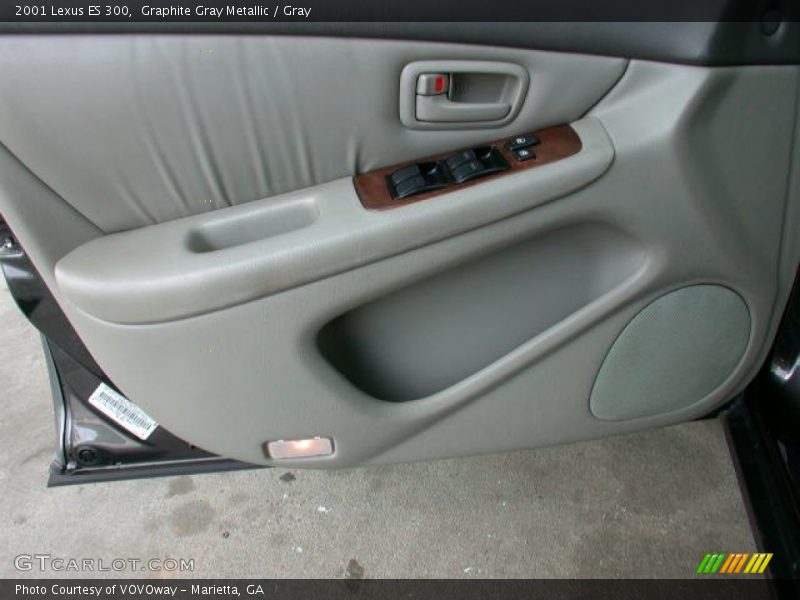 Graphite Gray Metallic / Gray 2001 Lexus ES 300