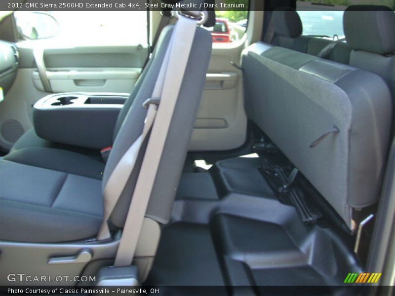 Steel Gray Metallic / Dark Titanium 2012 GMC Sierra 2500HD Extended Cab 4x4