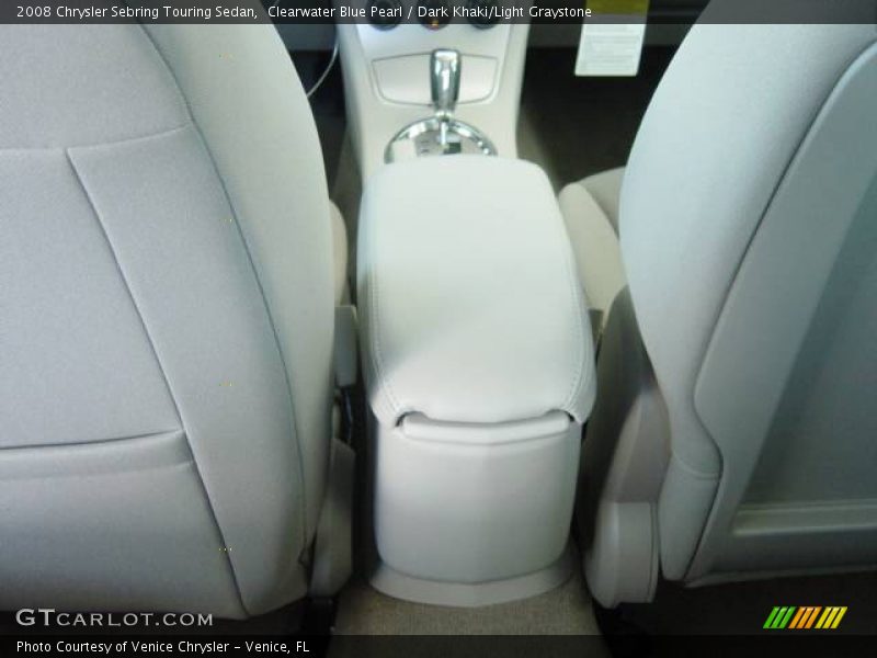 Clearwater Blue Pearl / Dark Khaki/Light Graystone 2008 Chrysler Sebring Touring Sedan