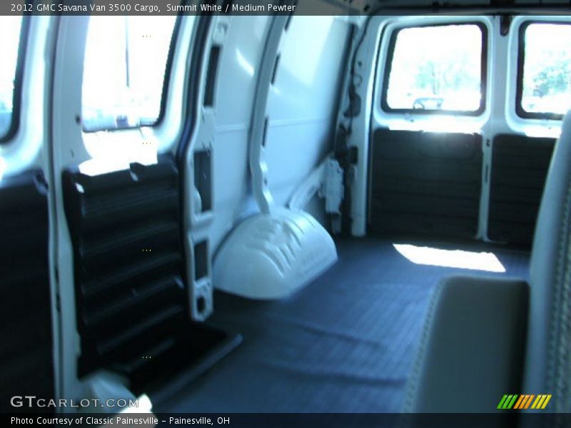 Summit White / Medium Pewter 2012 GMC Savana Van 3500 Cargo