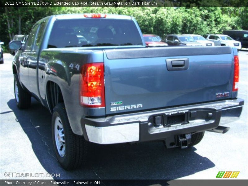Stealth Gray Metallic / Dark Titanium 2012 GMC Sierra 2500HD Extended Cab 4x4