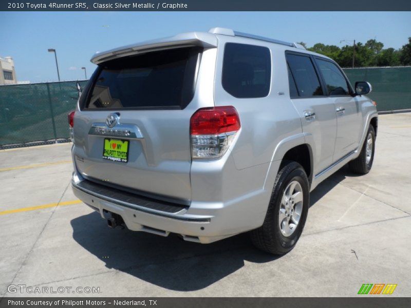 Classic Silver Metallic / Graphite 2010 Toyota 4Runner SR5