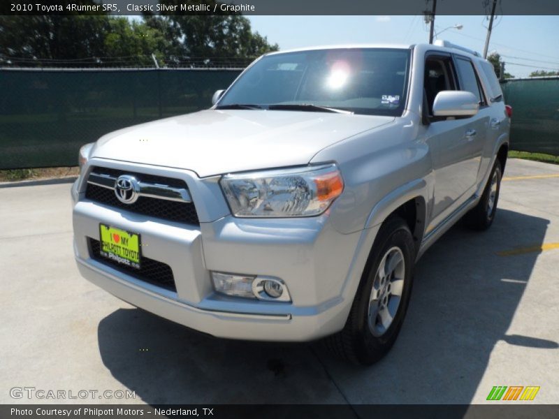 Classic Silver Metallic / Graphite 2010 Toyota 4Runner SR5