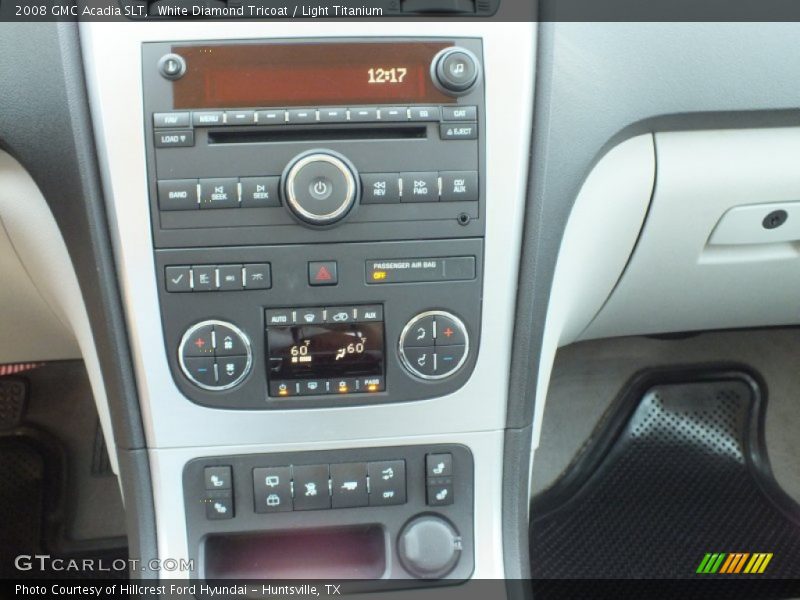 White Diamond Tricoat / Light Titanium 2008 GMC Acadia SLT