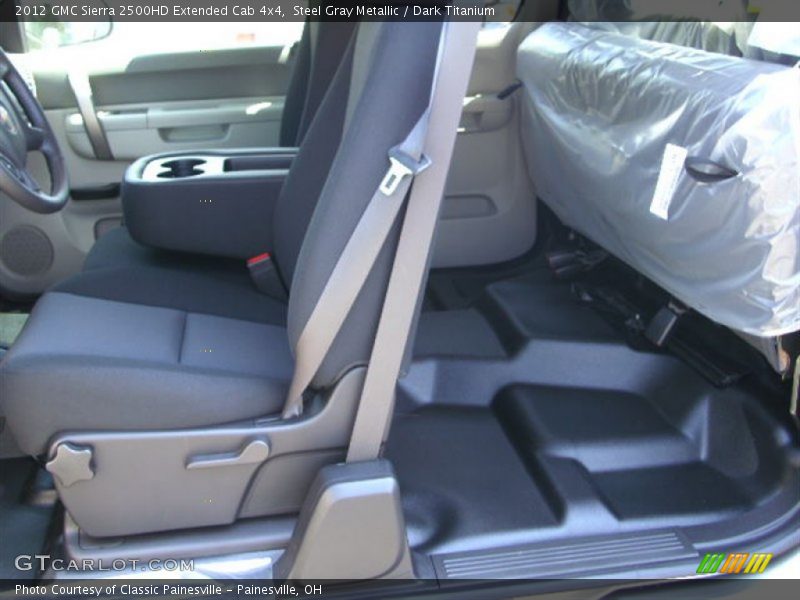 Steel Gray Metallic / Dark Titanium 2012 GMC Sierra 2500HD Extended Cab 4x4