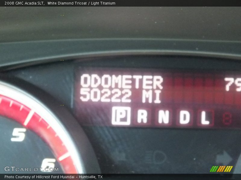 White Diamond Tricoat / Light Titanium 2008 GMC Acadia SLT