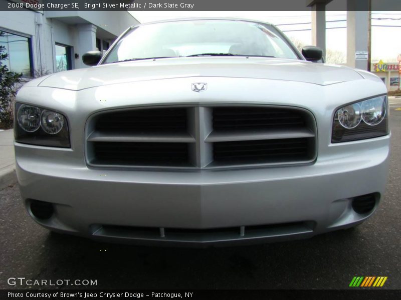 Bright Silver Metallic / Dark Slate Gray 2008 Dodge Charger SE