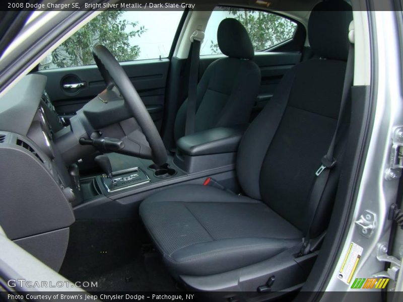 Bright Silver Metallic / Dark Slate Gray 2008 Dodge Charger SE