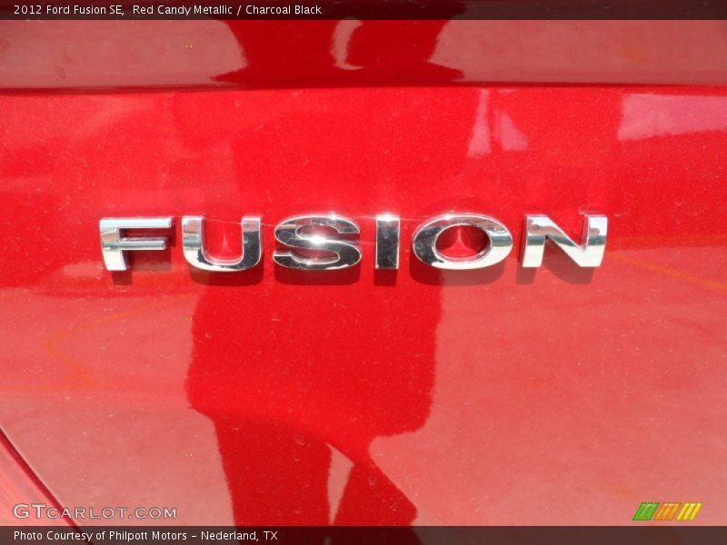 Red Candy Metallic / Charcoal Black 2012 Ford Fusion SE