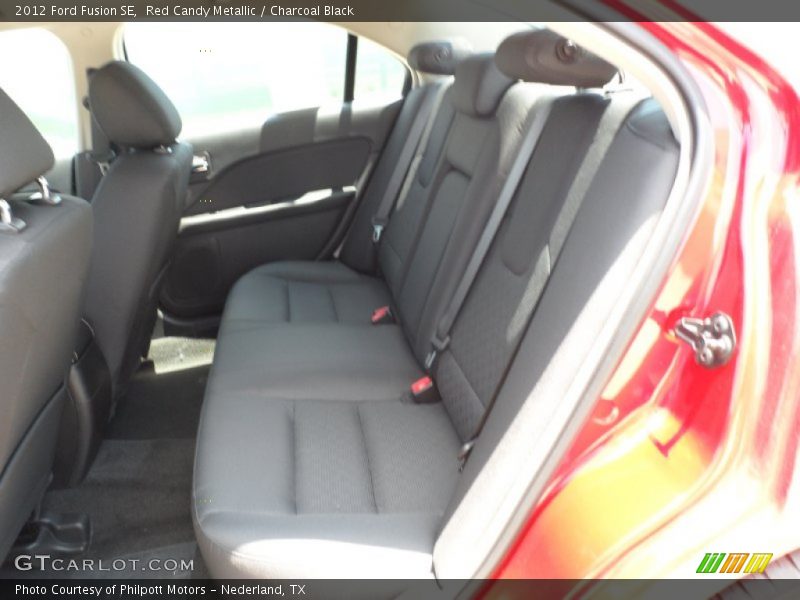 Red Candy Metallic / Charcoal Black 2012 Ford Fusion SE