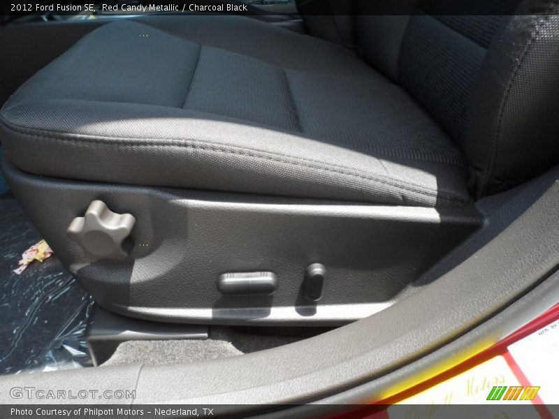 Red Candy Metallic / Charcoal Black 2012 Ford Fusion SE