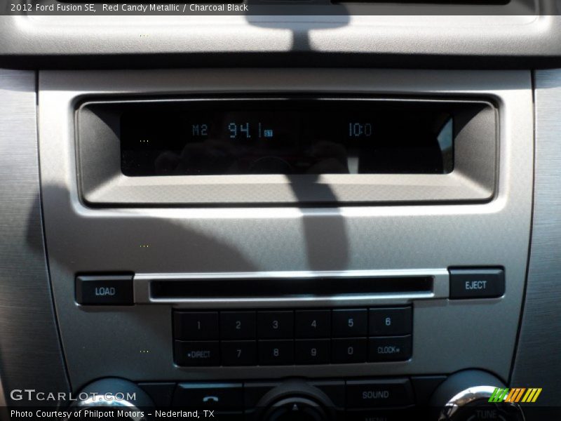 Red Candy Metallic / Charcoal Black 2012 Ford Fusion SE