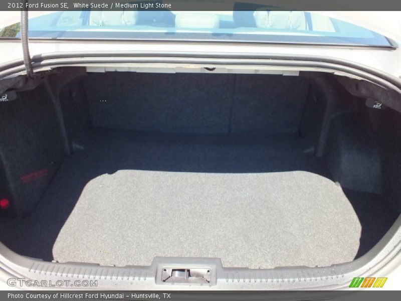 White Suede / Medium Light Stone 2012 Ford Fusion SE