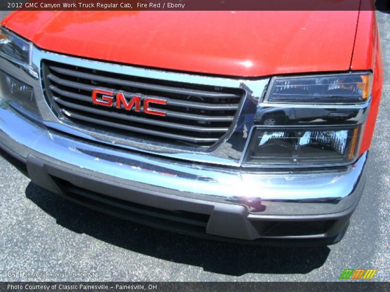 Fire Red / Ebony 2012 GMC Canyon Work Truck Regular Cab
