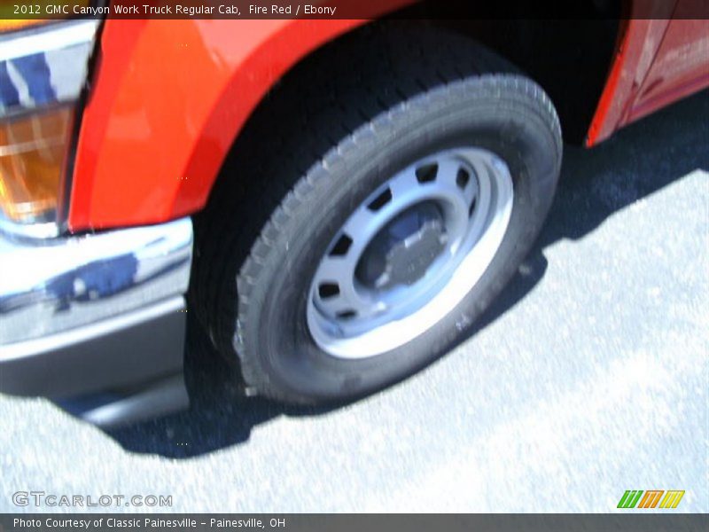 Fire Red / Ebony 2012 GMC Canyon Work Truck Regular Cab
