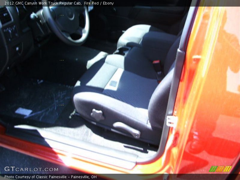 Fire Red / Ebony 2012 GMC Canyon Work Truck Regular Cab