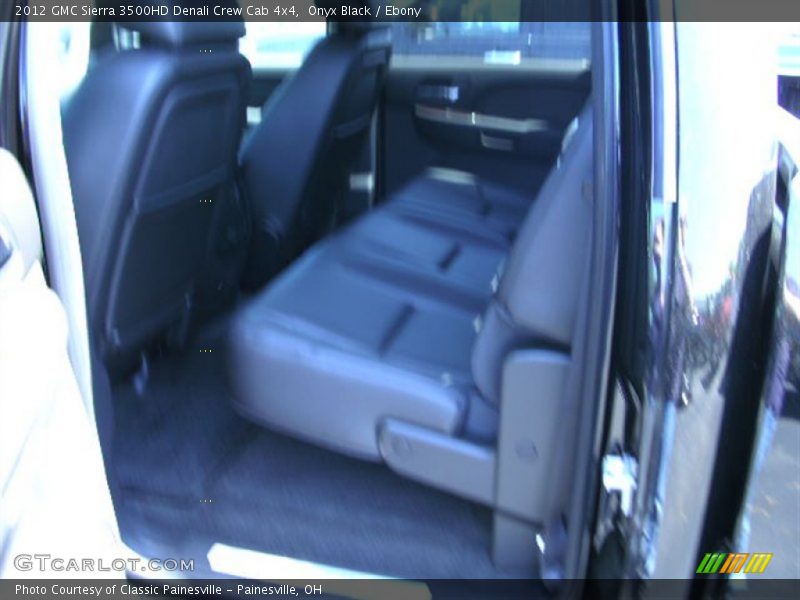 Onyx Black / Ebony 2012 GMC Sierra 3500HD Denali Crew Cab 4x4