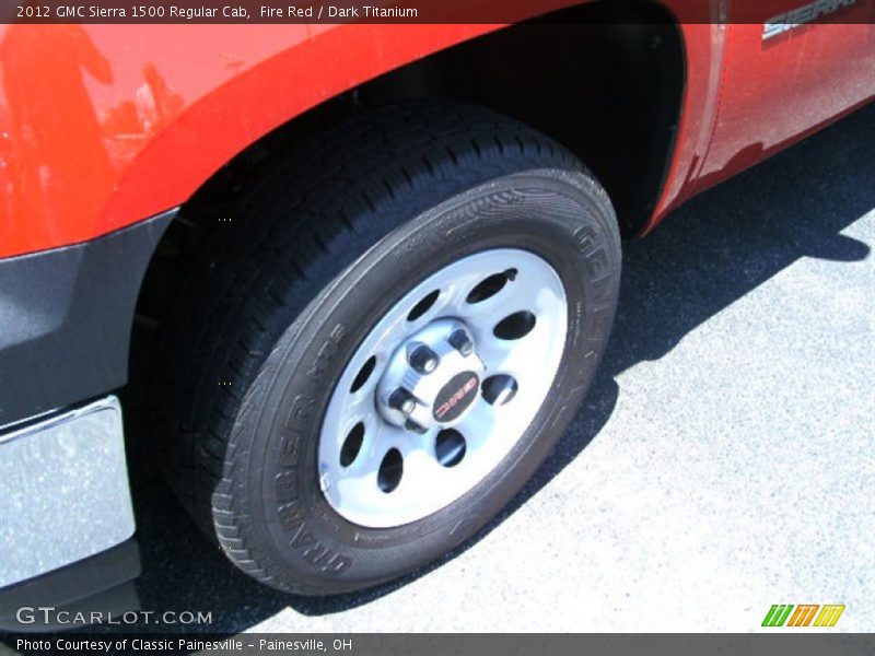 Fire Red / Dark Titanium 2012 GMC Sierra 1500 Regular Cab