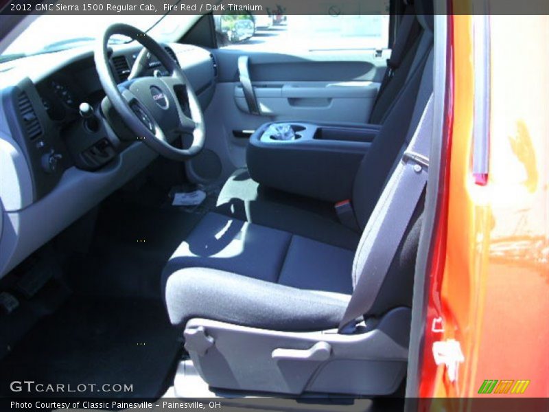 Fire Red / Dark Titanium 2012 GMC Sierra 1500 Regular Cab