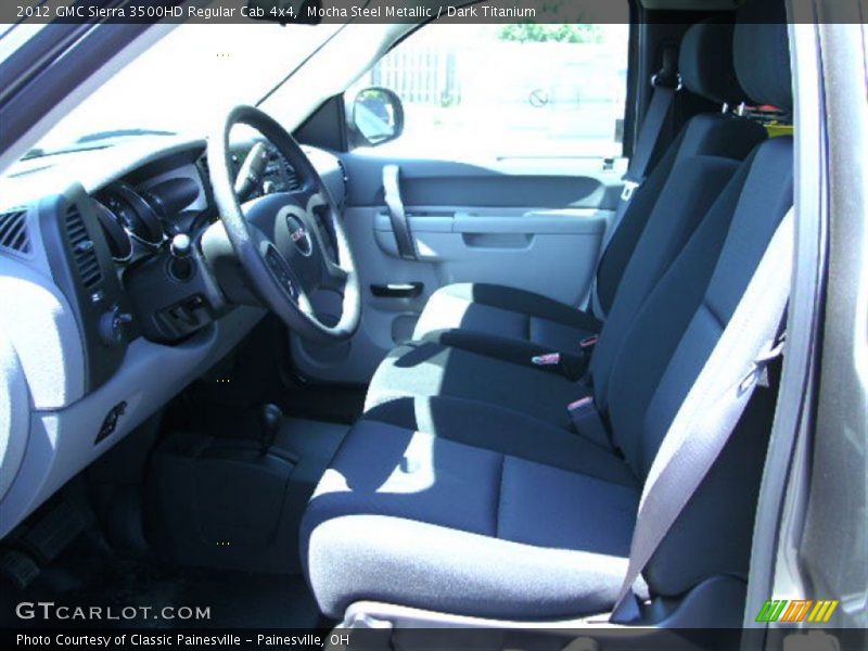 Mocha Steel Metallic / Dark Titanium 2012 GMC Sierra 3500HD Regular Cab 4x4