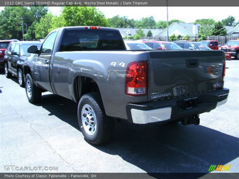 Mocha Steel Metallic / Dark Titanium 2012 GMC Sierra 3500HD Regular Cab 4x4