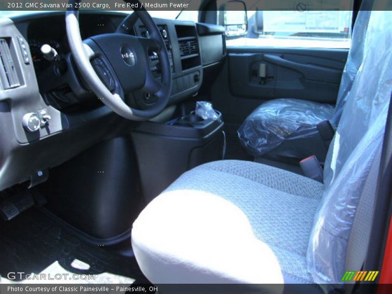 Fire Red / Medium Pewter 2012 GMC Savana Van 2500 Cargo