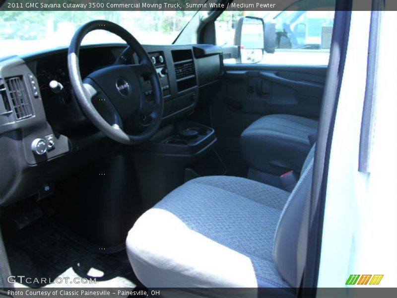 Summit White / Medium Pewter 2011 GMC Savana Cutaway 3500 Commercial Moving Truck