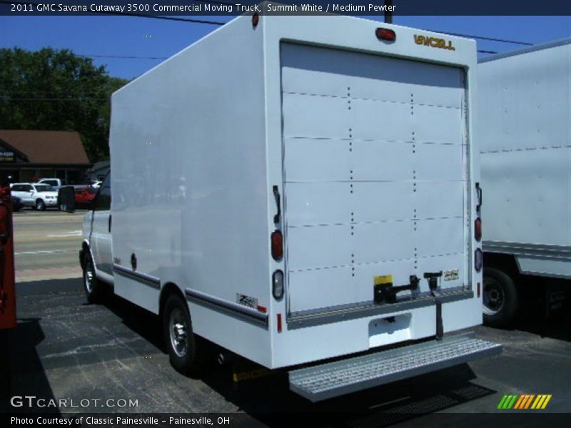 Summit White / Medium Pewter 2011 GMC Savana Cutaway 3500 Commercial Moving Truck