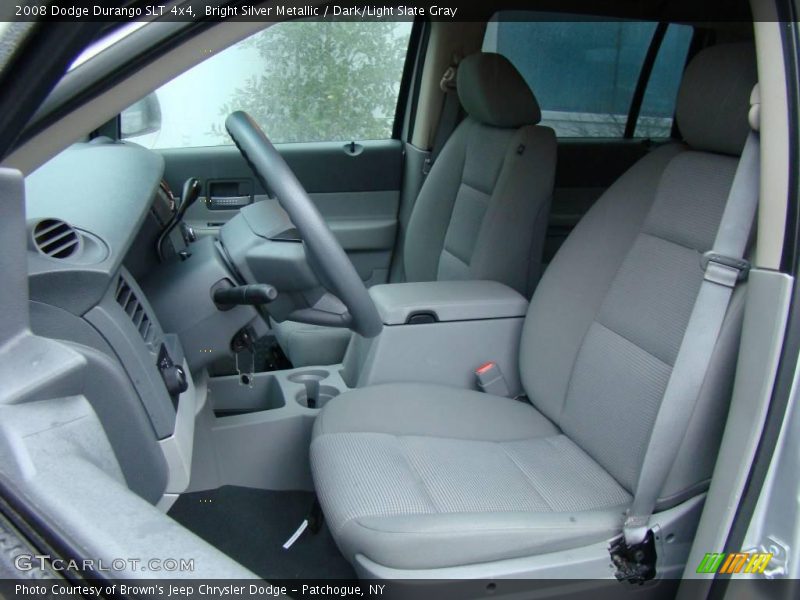 Bright Silver Metallic / Dark/Light Slate Gray 2008 Dodge Durango SLT 4x4