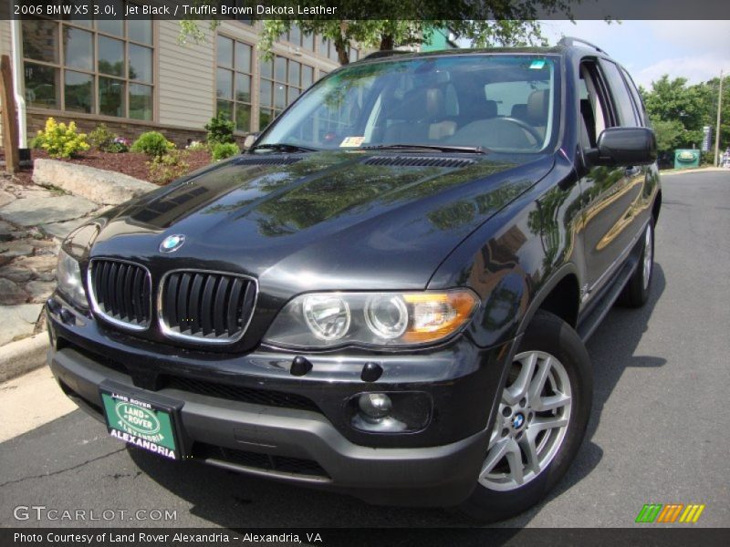 Jet Black / Truffle Brown Dakota Leather 2006 BMW X5 3.0i