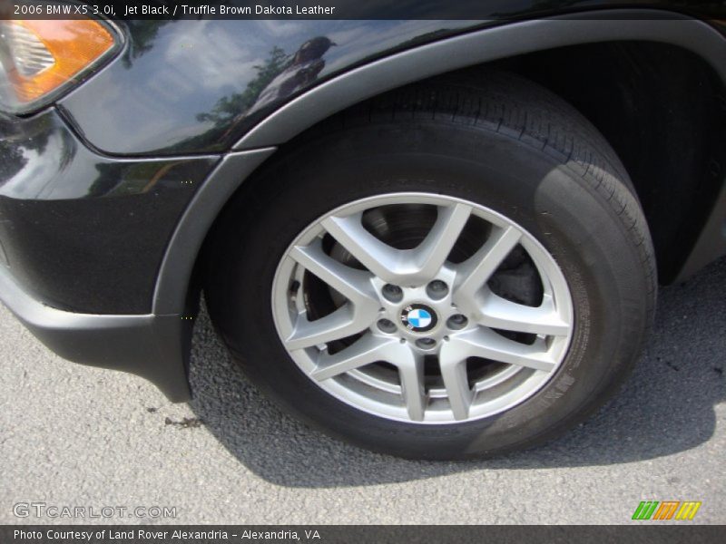 Jet Black / Truffle Brown Dakota Leather 2006 BMW X5 3.0i