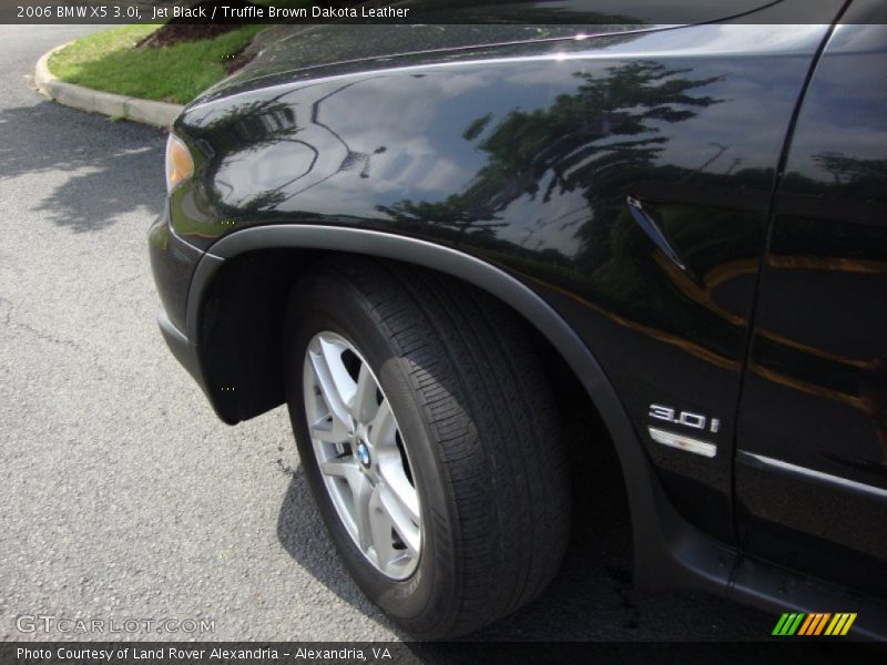 Jet Black / Truffle Brown Dakota Leather 2006 BMW X5 3.0i