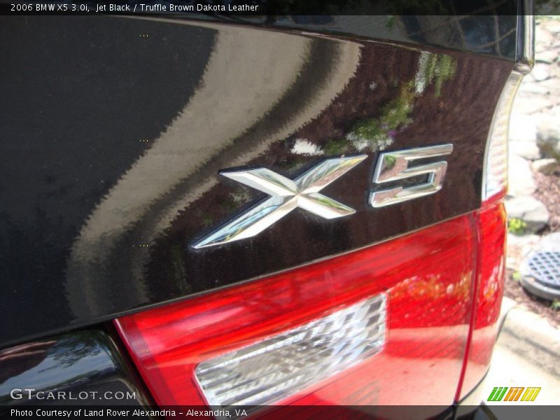 Jet Black / Truffle Brown Dakota Leather 2006 BMW X5 3.0i