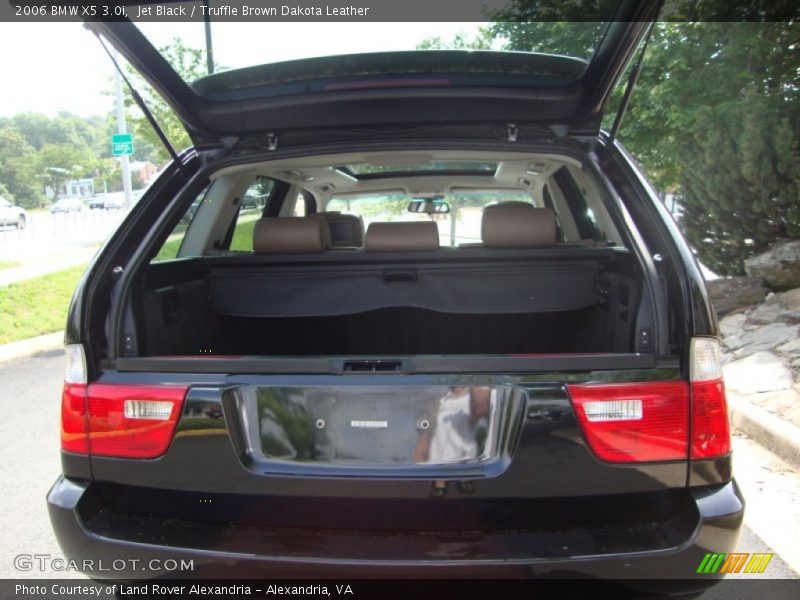 Jet Black / Truffle Brown Dakota Leather 2006 BMW X5 3.0i