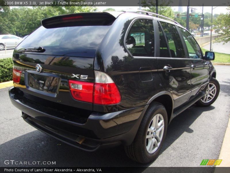Jet Black / Truffle Brown Dakota Leather 2006 BMW X5 3.0i