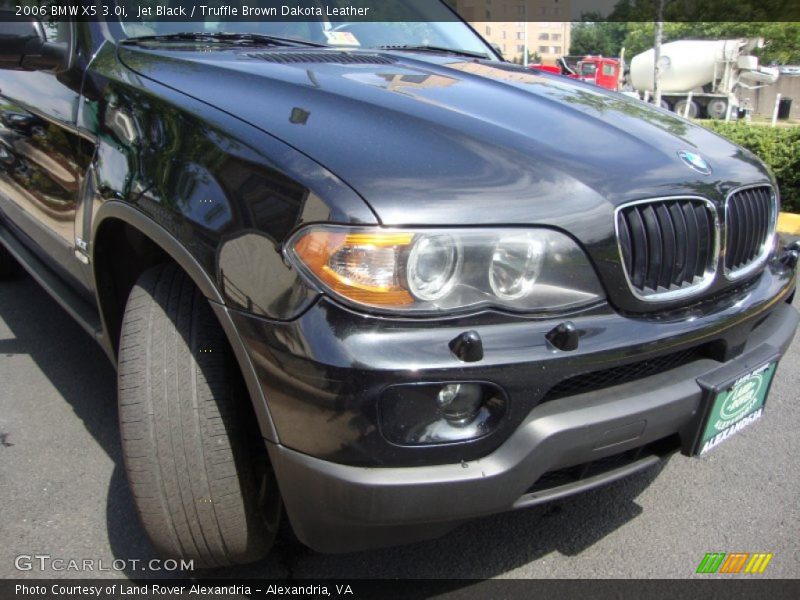 Jet Black / Truffle Brown Dakota Leather 2006 BMW X5 3.0i