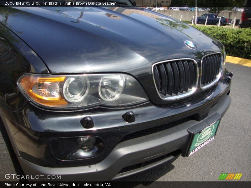 Jet Black / Truffle Brown Dakota Leather 2006 BMW X5 3.0i