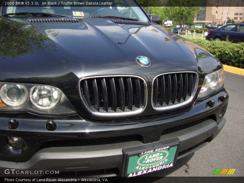 Jet Black / Truffle Brown Dakota Leather 2006 BMW X5 3.0i