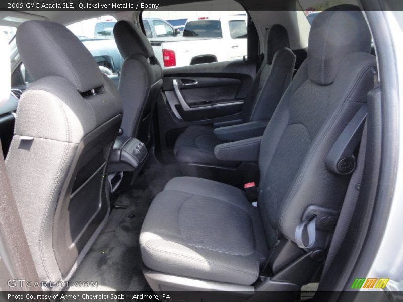 Quicksilver Metallic / Ebony 2009 GMC Acadia SLE