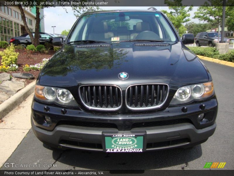 Jet Black / Truffle Brown Dakota Leather 2006 BMW X5 3.0i