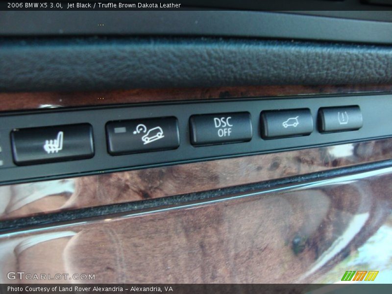 Jet Black / Truffle Brown Dakota Leather 2006 BMW X5 3.0i