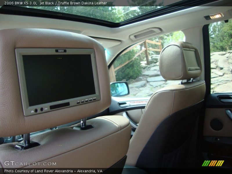 Jet Black / Truffle Brown Dakota Leather 2006 BMW X5 3.0i