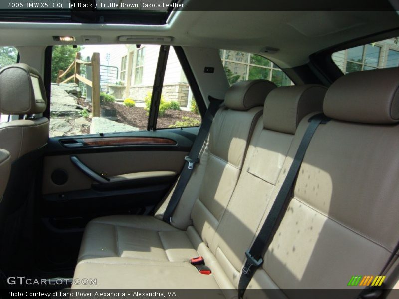 Jet Black / Truffle Brown Dakota Leather 2006 BMW X5 3.0i