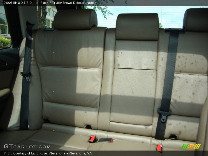 Jet Black / Truffle Brown Dakota Leather 2006 BMW X5 3.0i